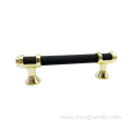 European high-end luxury door handle black